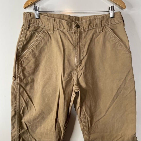 Carhartt Relaxed Fit Khaki Color Pants Size 36x30 - Picture 3 of 5